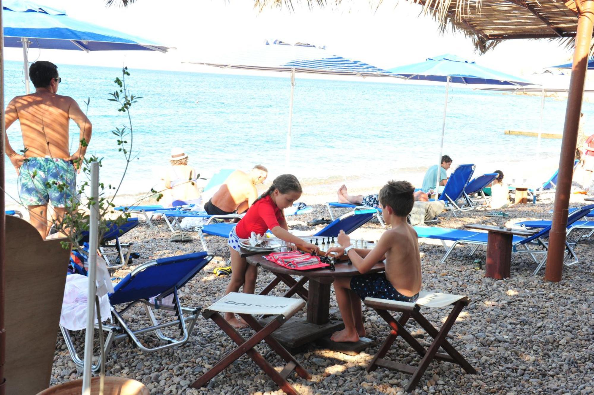 Beachfront Lampis Dolphin 4 スカラ エクステリア 写真